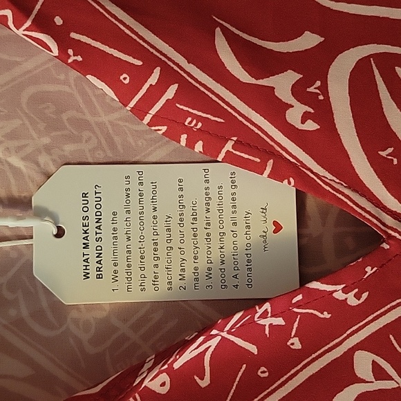 Women's size large tunic, new with tags - Picture 2 of 3